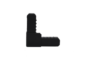 junção em PVC para tela Mosquiteira em Perfil de alumínio em Perfil Anodizado.